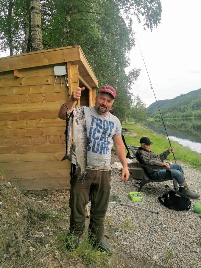 Holmset Camping And Fishing Namdalseid Экстерьер фото